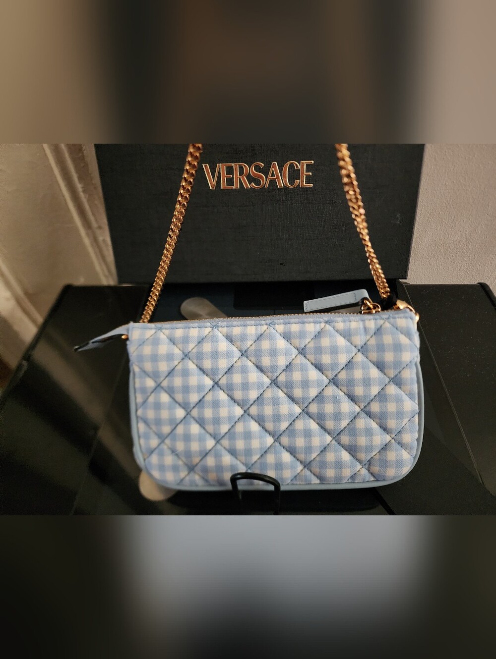 New Authentic Versace Mini Shoulder Bag - Picture 11 of 17